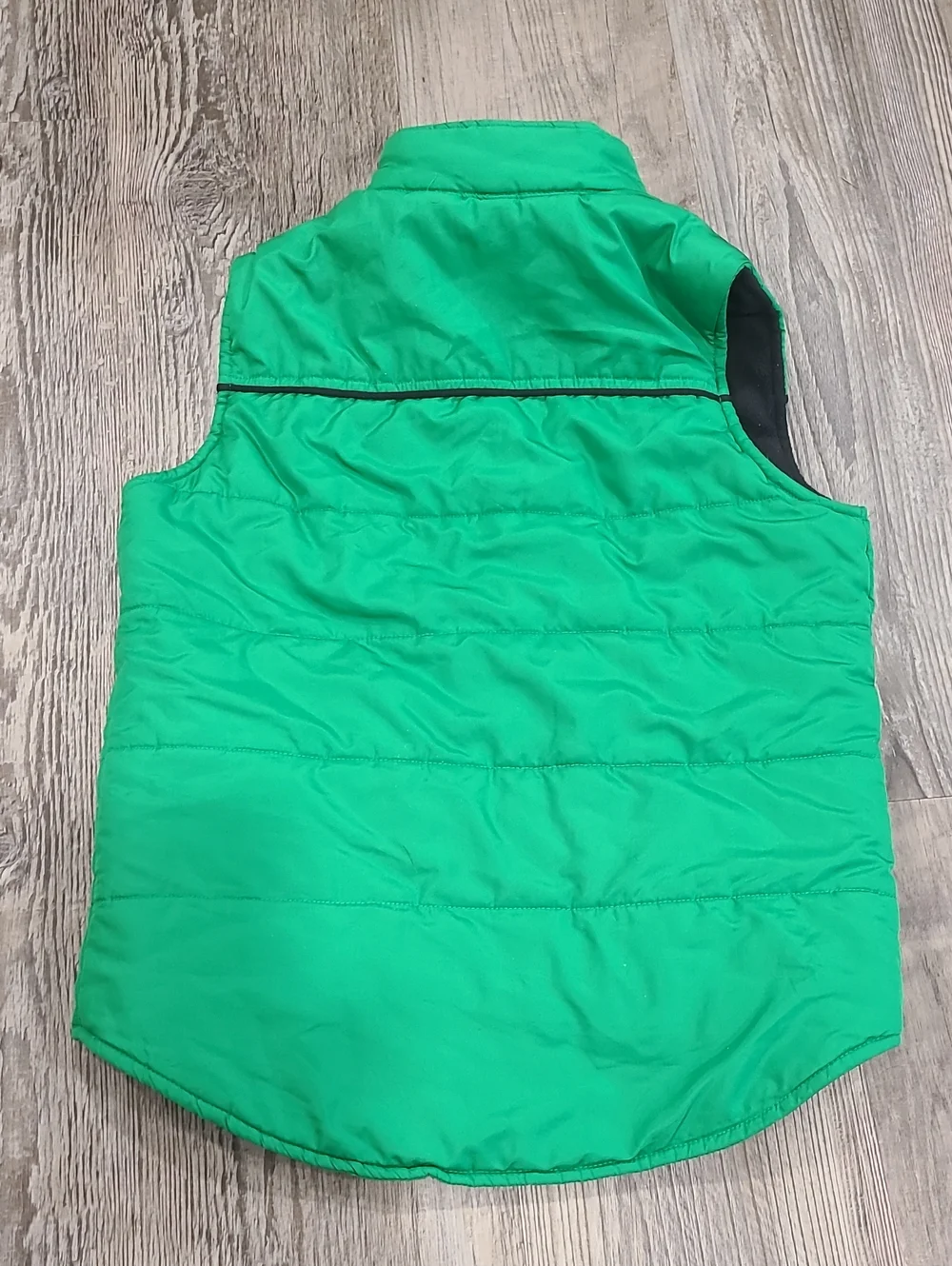 Carter Green Puffer Vest with Front Zipper Artic Exploation Team Size 7